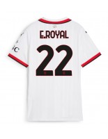 AC Milan Emerson Royal #22 Venkovní Dres pro Dámské 2024-25 Krátký Rukáv